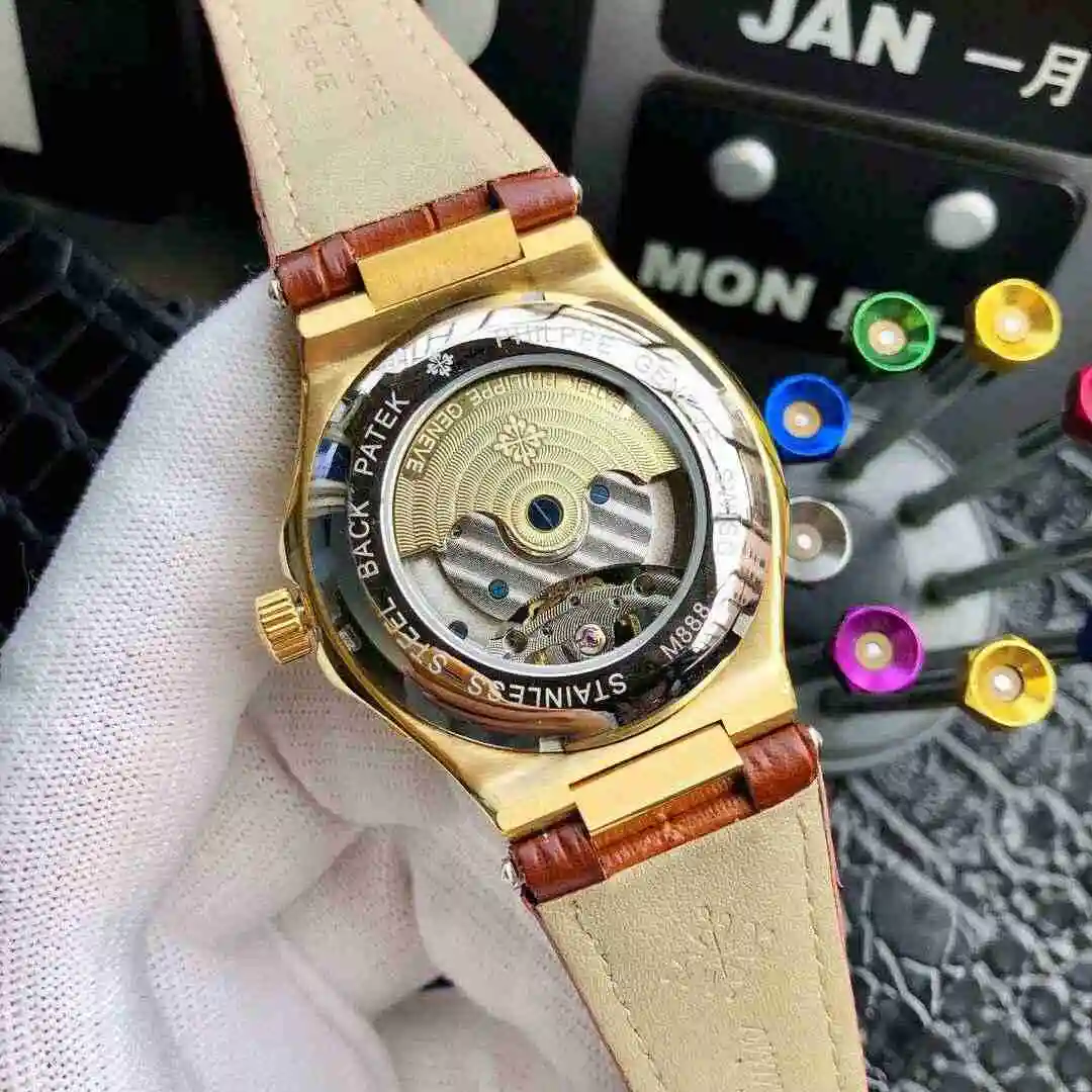 General Watches Patek Philippe Watch Men's Watch Paired with Original Fully Automatic Mechanical Movement Top Grade 316 Precision Steel Case Case with Mineral Super Strong Mirror Diameter 42mm KK05250 3 view 3
