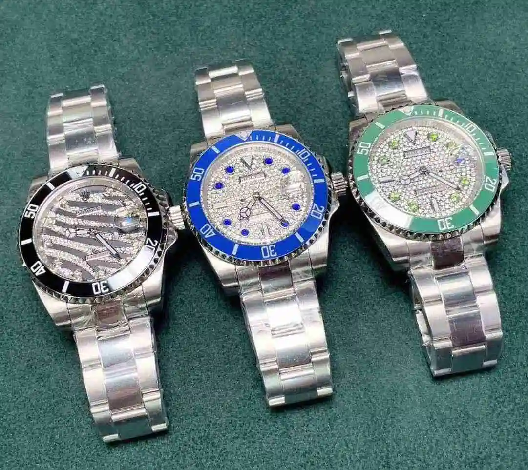 General Watches Rolex Watch Men's Watch Paired with Original Fully Automatic Mechanical Movement Top Grade 316 Precision Steel Case with Mineral Super Strong Mirror Diameter 40mm KK05250 2 view 4