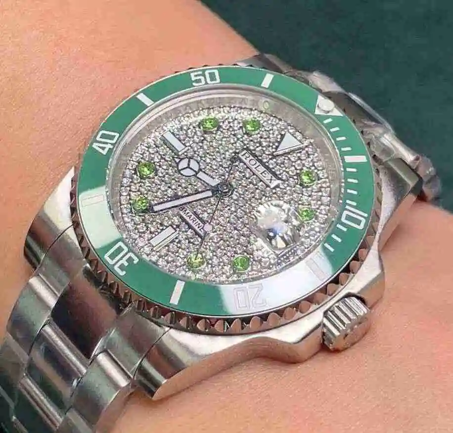 General Watches Rolex Watch Men's Watch Paired with Original Fully Automatic Mechanical Movement Top Grade 316 Precision Steel Case with Mineral Super Strong Mirror Diameter 40mm KK05250 2 view 7