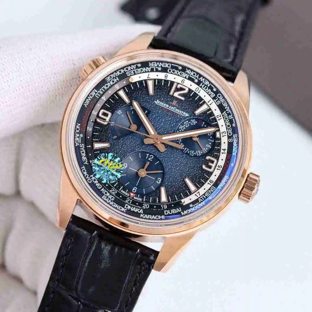 General Watches Jaeger-LeCoultre Jijia Watch Men's Watch Paired with Original Fully Automatic Mechanical Movement Top Grade 316 Precision Steel Case with Mineral Super Strong Mirror Diameter 43mm kk012500 view 8