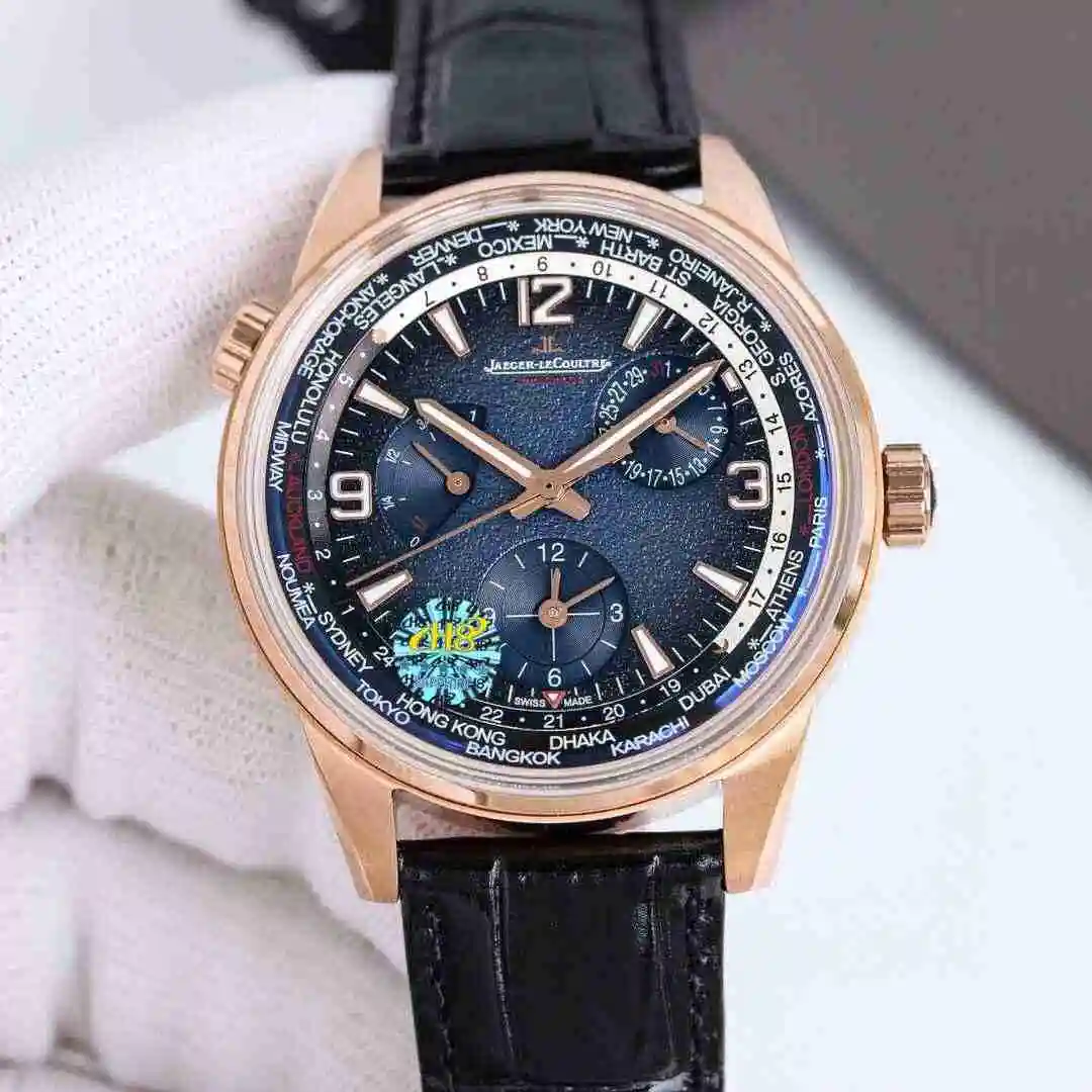 General Watches Jaeger-LeCoultre Jijia Watch Men's Watch Paired with Original Fully Automatic Mechanical Movement Top Grade 316 Precision Steel Case with Mineral Super Strong Mirror Diameter 43mm kk012500 view 9