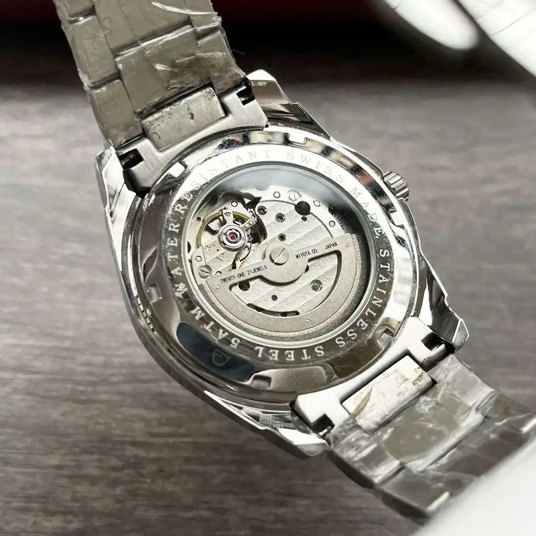 General Watches IWC Watch Wan@ men's watch with original fully automatic mechanical movement, top-grade 316 stainless steel case and strap, mineral super mirror, diameter 42mm KK05250 view 3
