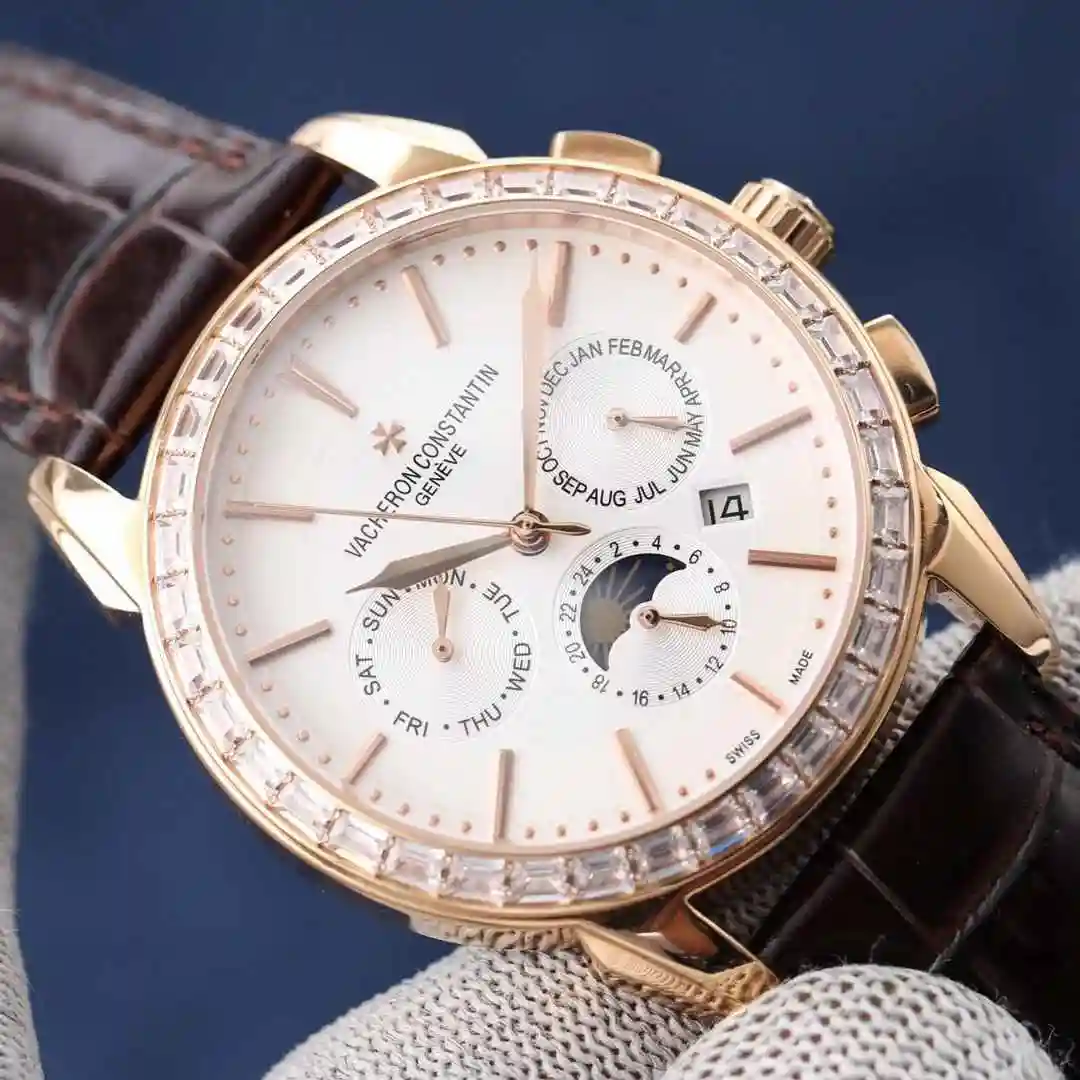 General Watches Vacheron Constantin Jiangshi Dandun White 1500 Gold 1550 Watch view 3