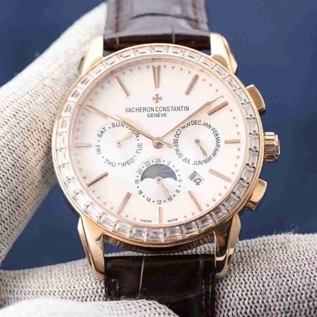 General Watches Vacheron Constantin Jiangshi Dandun White 1500 Gold 1550 Watch view 5