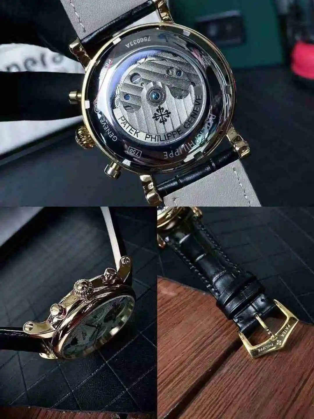 General Watches Patek Philippe Watch Men's Watch Paired with Original Fully Automatic Mechanical Movement Top Grade 316 Precision Steel Case Case with Mineral Super Strong Mirror Diameter 43mm KK04650 view 2