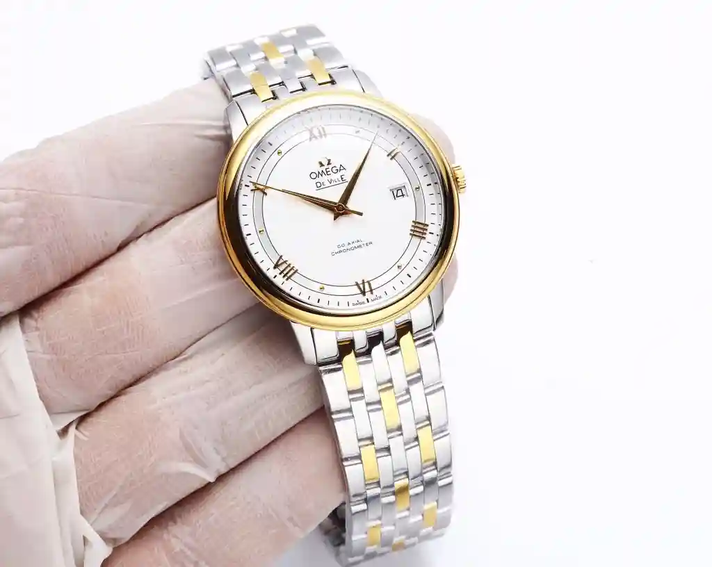 General Watches Omega Ou@mega watch men's watch with original fully automatic mechanical movement top 316 stainless steel case strap mineral super mirror diameter 40mm KK05350 5 view 2