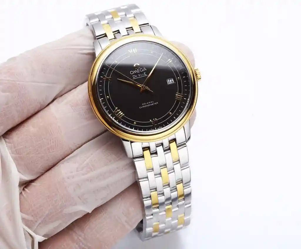 General Watches Omega Ou@mega watch men's watch with original fully automatic mechanical movement top 316 stainless steel case strap mineral super mirror diameter 40mm KK05350 5 view 3