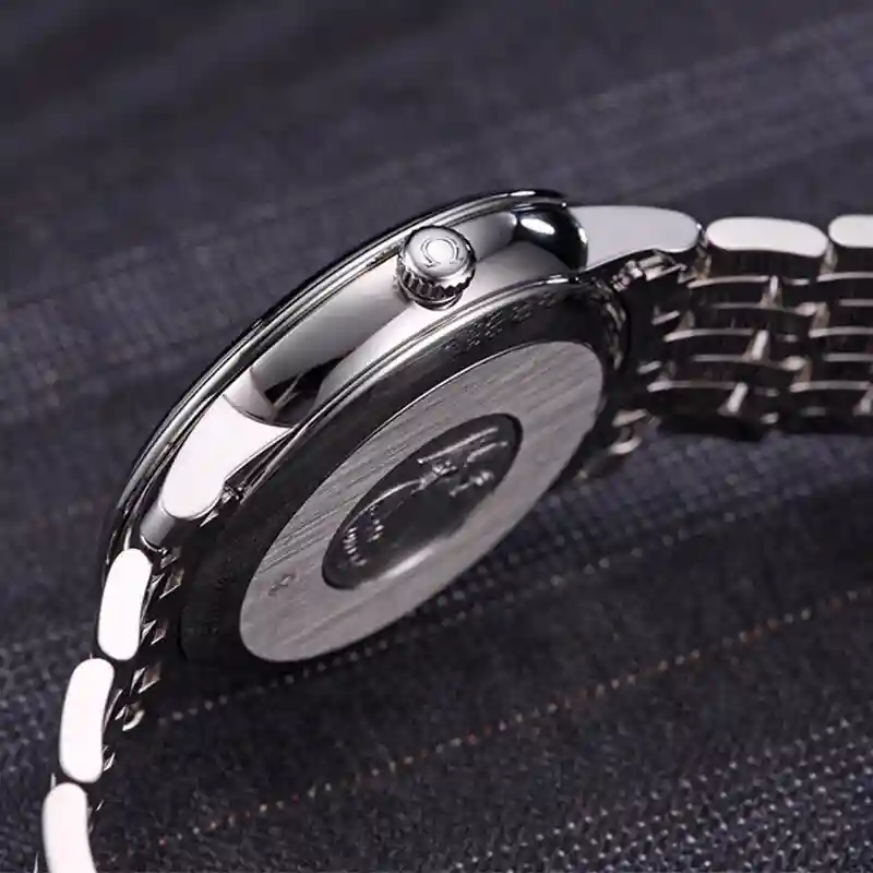 General Watches Omega Ou@mega watch men's watch with original fully automatic mechanical movement top 316 stainless steel case strap mineral super mirror diameter 40mm KK05350 5 view 4