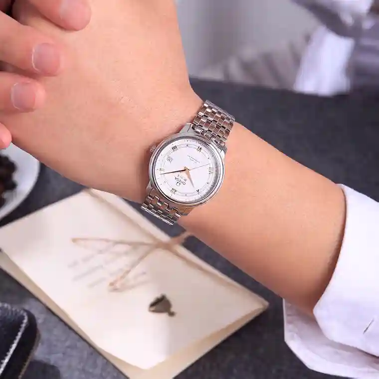 General Watches Omega Ou@mega watch men's watch with original fully automatic mechanical movement top 316 stainless steel case strap mineral super mirror diameter 40mm KK05350 5 view 5