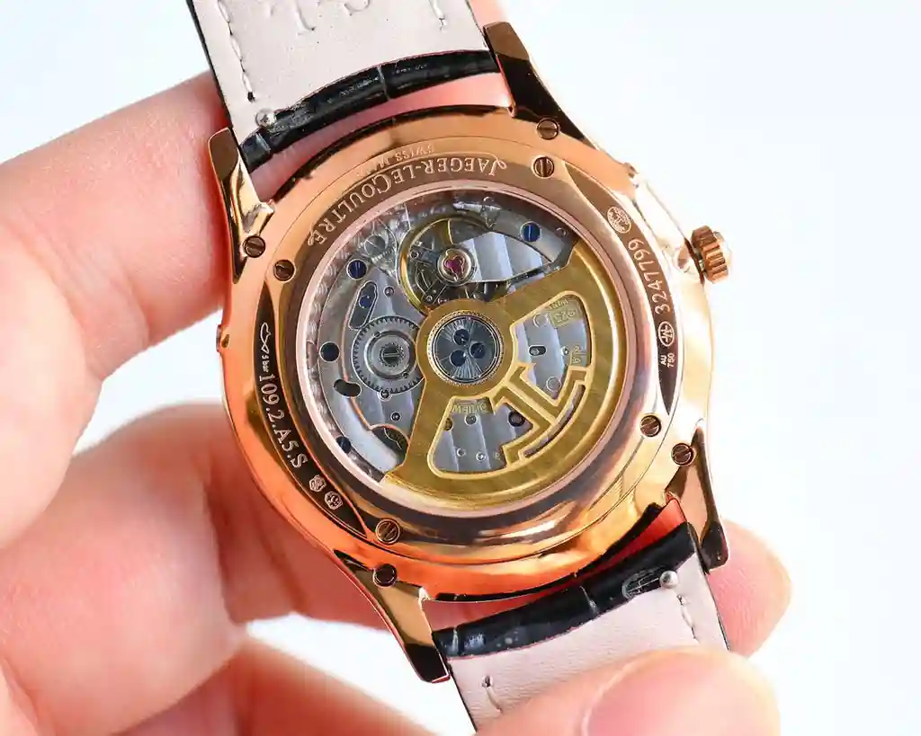 General Watches Jaeger-LeCoultre watch men's watch with original fully automatic mechanical movement top 316 stainless steel case strap mineral super mirror diameter 39mm KK view 4