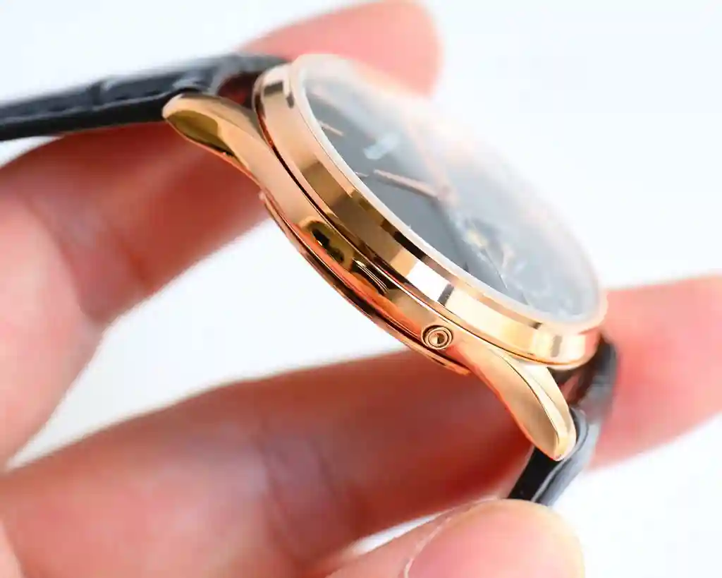 General Watches Jaeger-LeCoultre watch men's watch with original fully automatic mechanical movement top 316 stainless steel case strap mineral super mirror diameter 39mm KK view 5