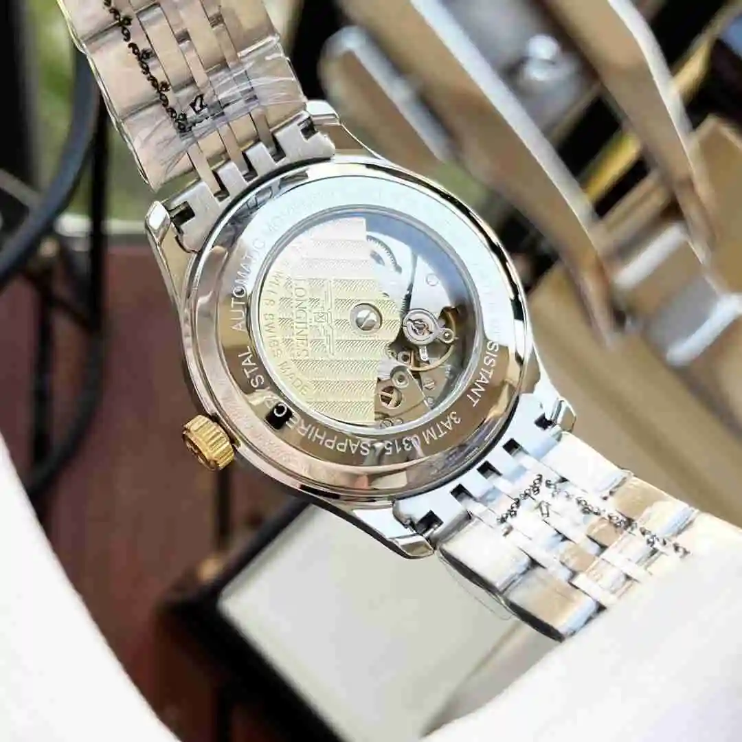 General Watches Longines Watch Men's Watch Paired with Original Fully Automatic Mechanical Movement Top grade 316 Precision Steel Case with Mineral Super Strong Mirror Diameter 40mm KK04450 view 3