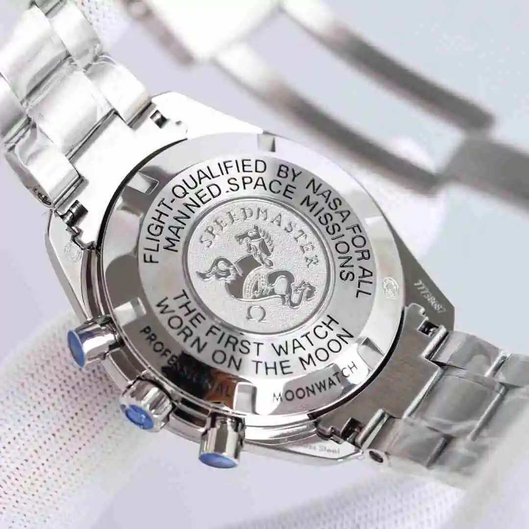 General Watches Omega Watch Men's Watch Paired with Original Fully Automatic Mechanical Movement Top Grade 316 Precision Steel Case with Mineral Super Strong Mirror Diameter 42mm KK view 3