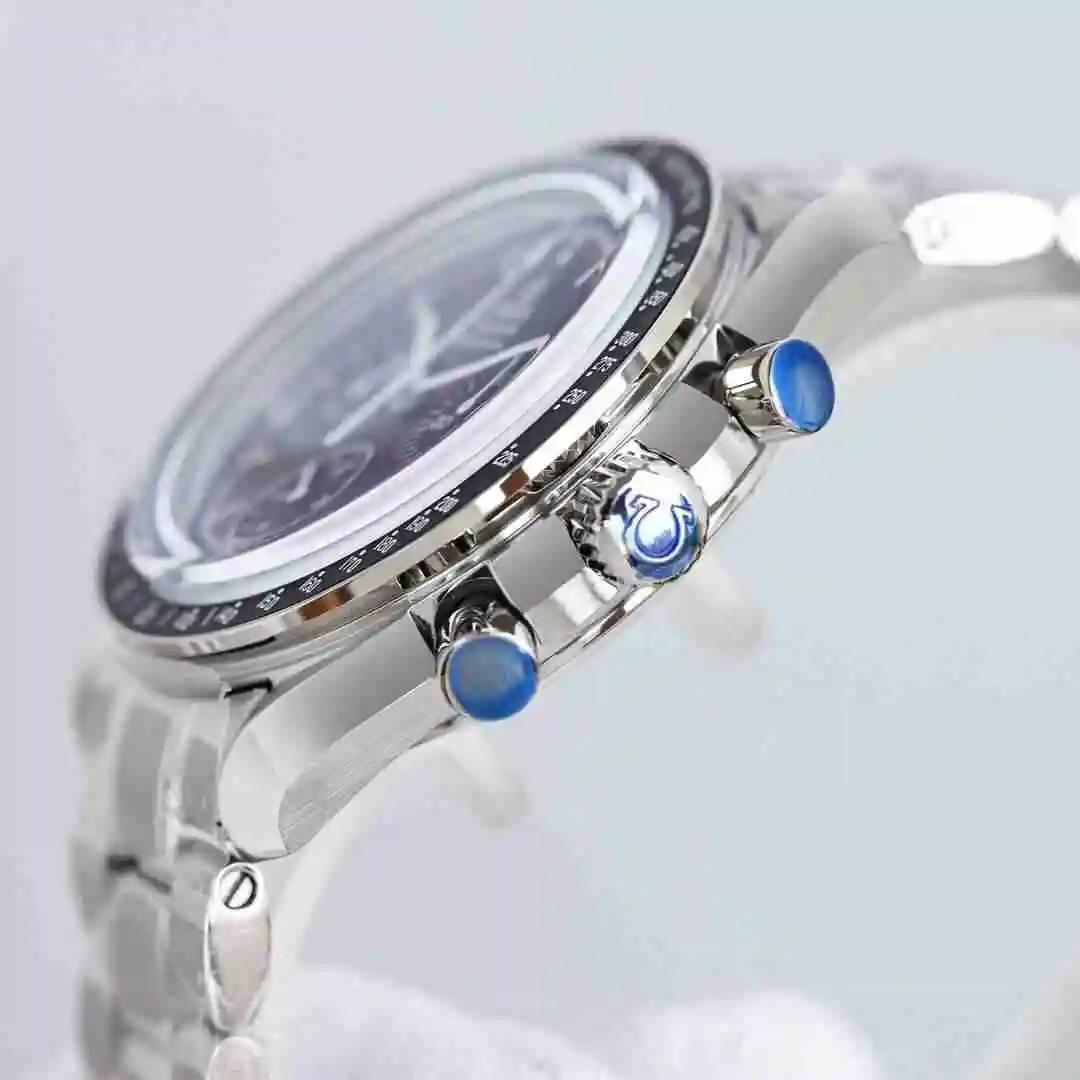 General Watches Omega Watch Men's Watch Paired with Original Fully Automatic Mechanical Movement Top Grade 316 Precision Steel Case with Mineral Super Strong Mirror Diameter 42mm KK view 4