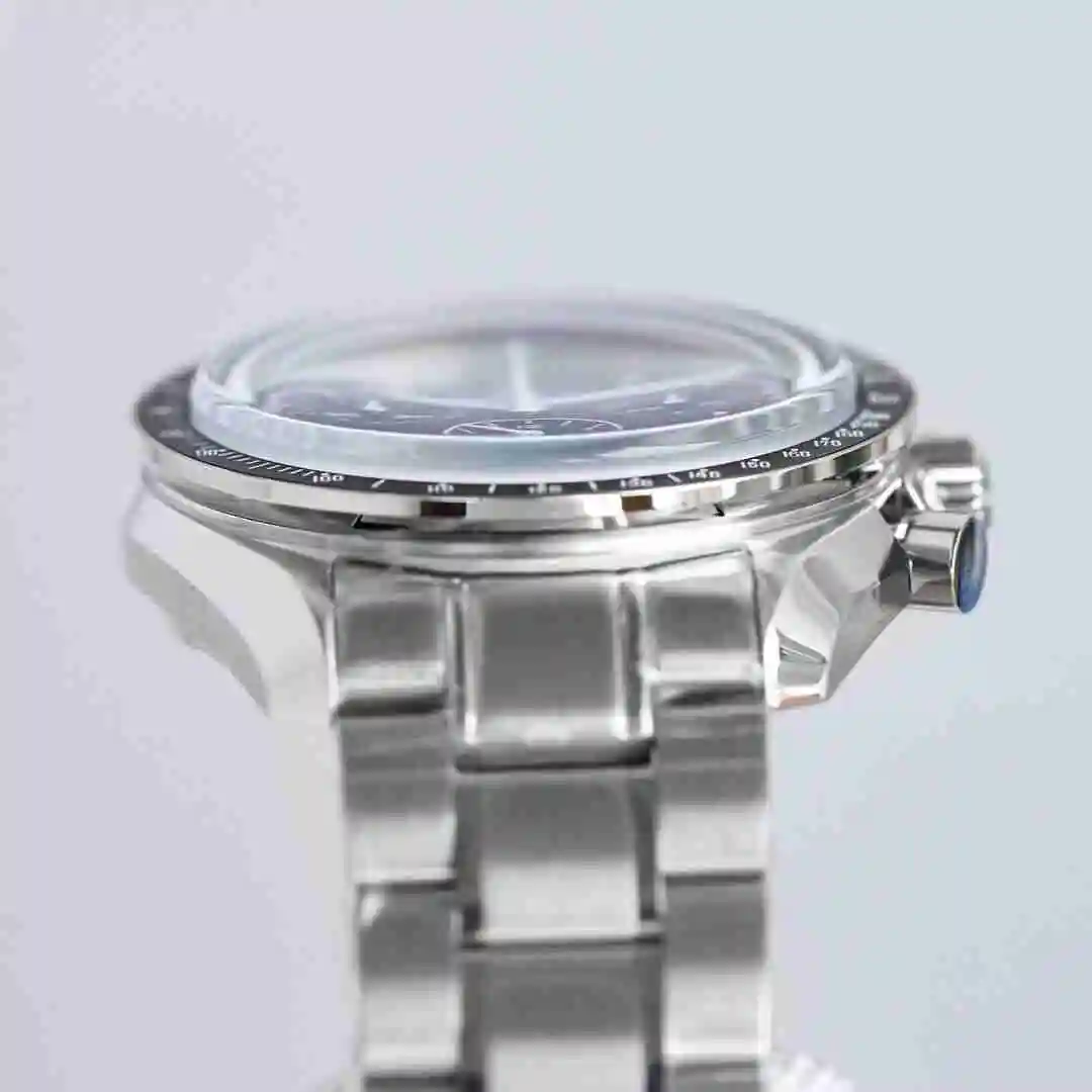 General Watches Omega Watch Men's Watch Paired with Original Fully Automatic Mechanical Movement Top Grade 316 Precision Steel Case with Mineral Super Strong Mirror Diameter 42mm KK view 5