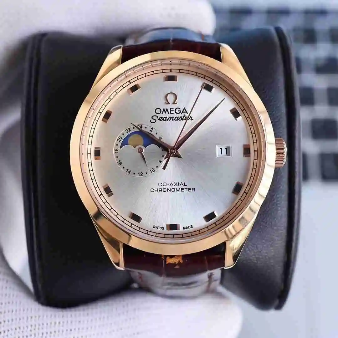 General Watches Omega Watch Men's Watch Paired with Original Fully Automatic Mechanical Movement Top Grade 316 Precision Steel Case with Mineral Super Strong Mirror Diameter 40mm KK05450 3 view 7