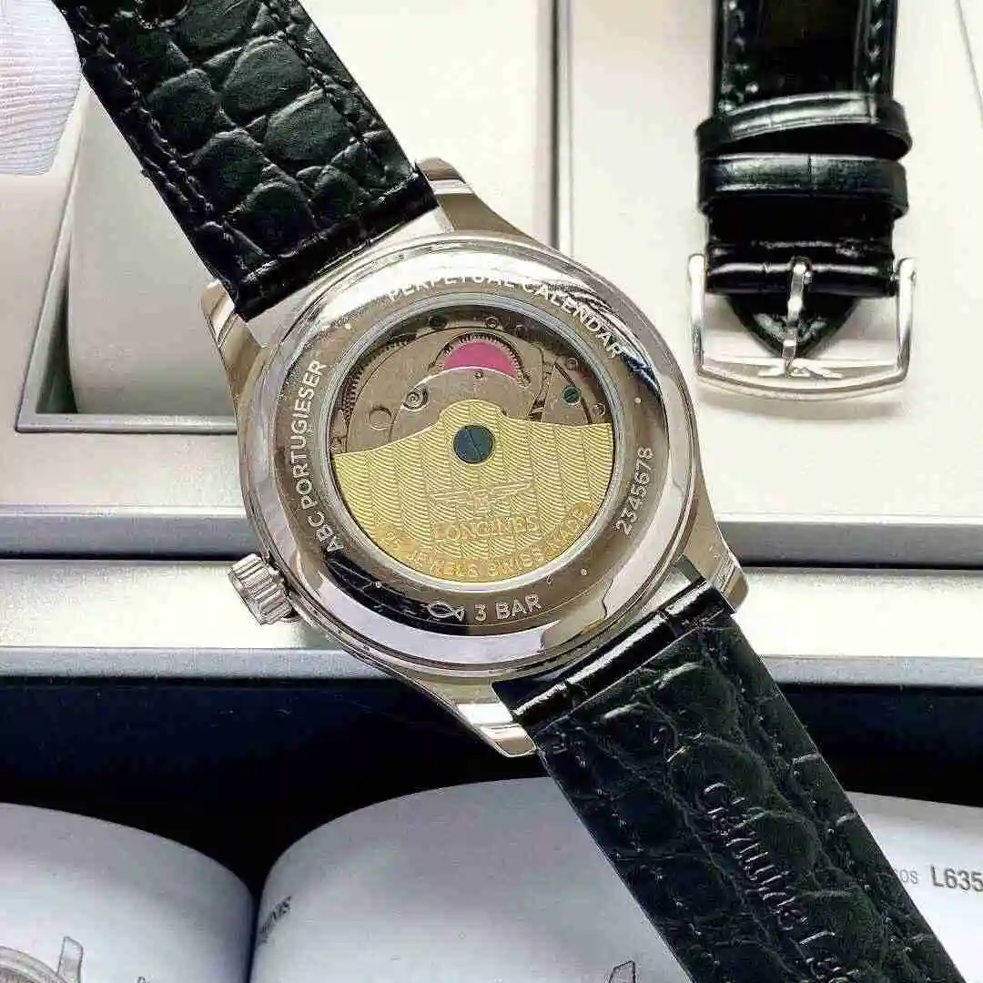 General Watches Longines Watch Men's Watch Paired with Original Fully Automatic Mechanical Movement Top Grade 316 Precision Steel Case with Mineral Super Strong Mirror Diameter 40mm KK05250 2 view 2
