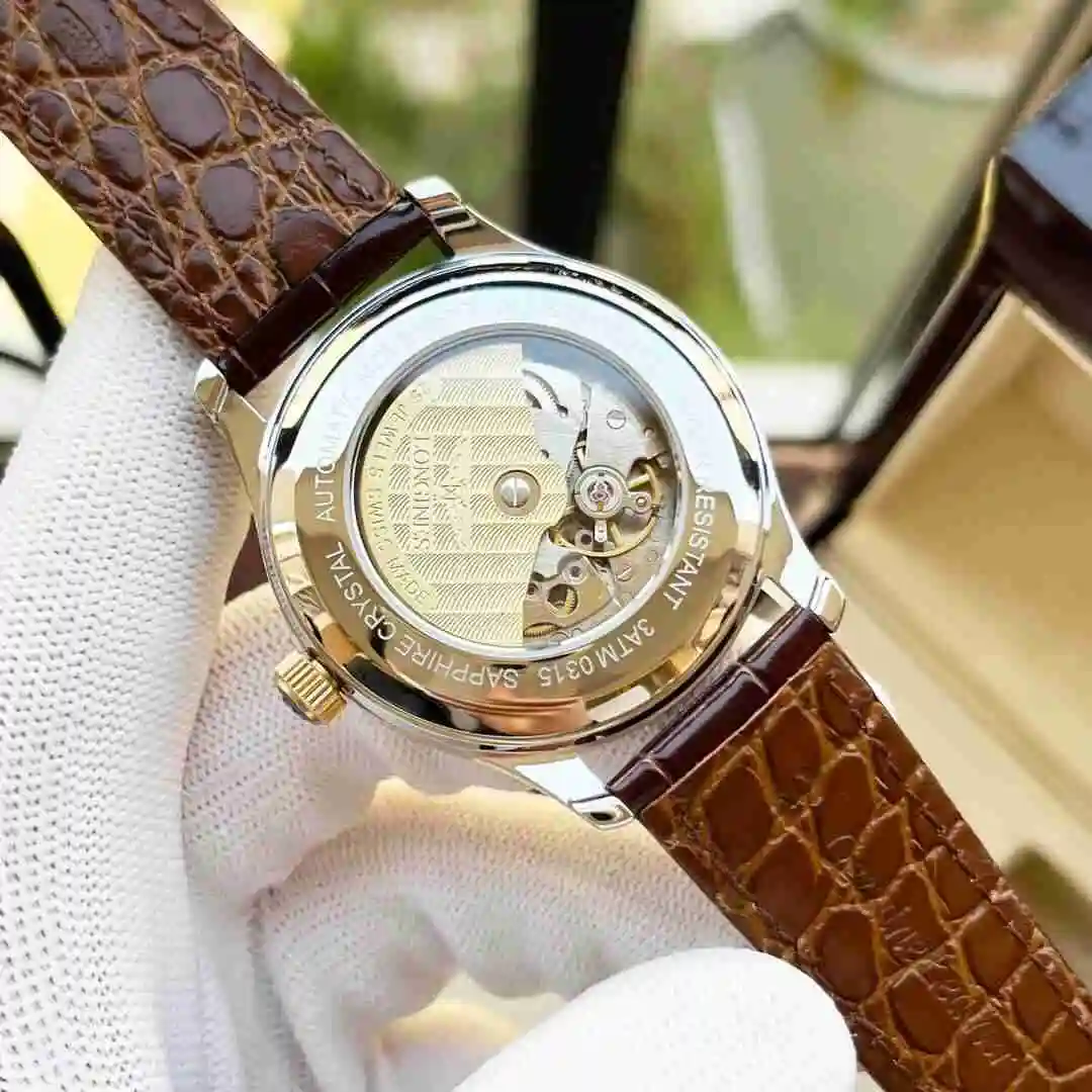 General Watches Longines Watch Men's Watch Paired with Original Fully Automatic Mechanical Movement Top Grade 316 Precision Steel Case with Mineral Super Strong Mirror Diameter 40mm KK04450 1 view 3