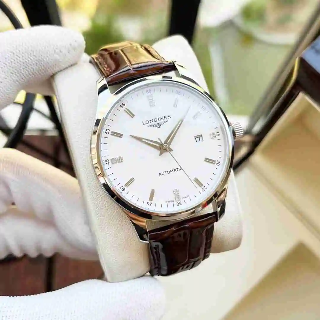 General Watches Longines Watch Men's Watch Paired with Original Fully Automatic Mechanical Movement Top Grade 316 Precision Steel Case with Mineral Super Strong Mirror Diameter 40mm KK04450 1 view 7