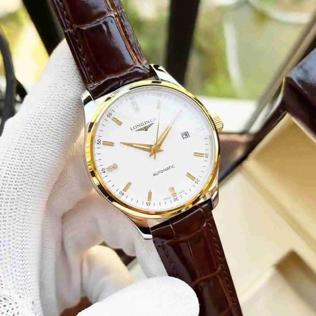 General Watches Longines Watch Men's Watch Paired with Original Fully Automatic Mechanical Movement Top Grade 316 Precision Steel Case with Mineral Super Strong Mirror Diameter 40mm KK04450 1 view 8