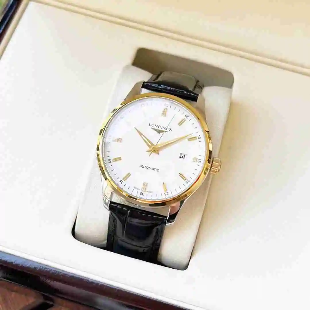 General Watches Longines Watch Men's Watch Paired with Original Fully Automatic Mechanical Movement Top Grade 316 Precision Steel Case with Mineral Super Strong Mirror Diameter 40mm KK04450 1 view 9