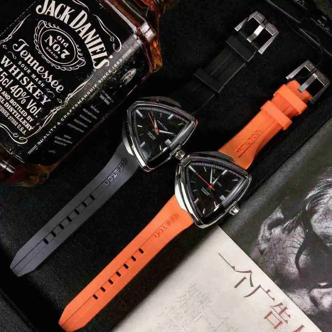 General Watches Hamilton White 700 Black 720 Watch view 2