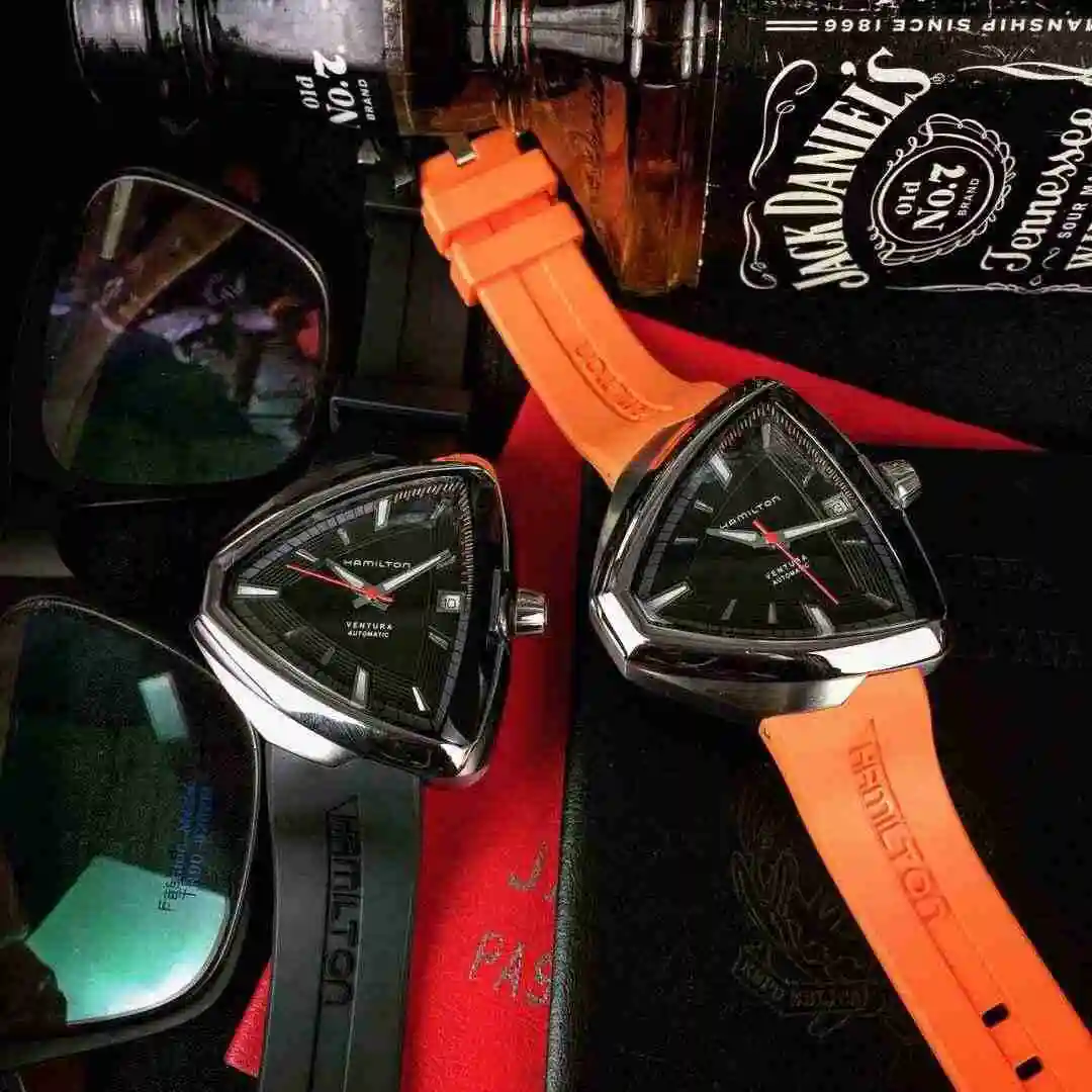 General Watches Hamilton White 700 Black 720 Watch view 3