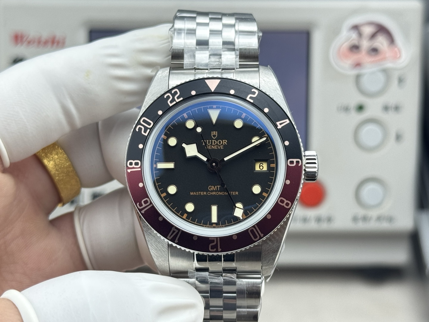Tudor GMT-Master Gold Tone Watch view 1