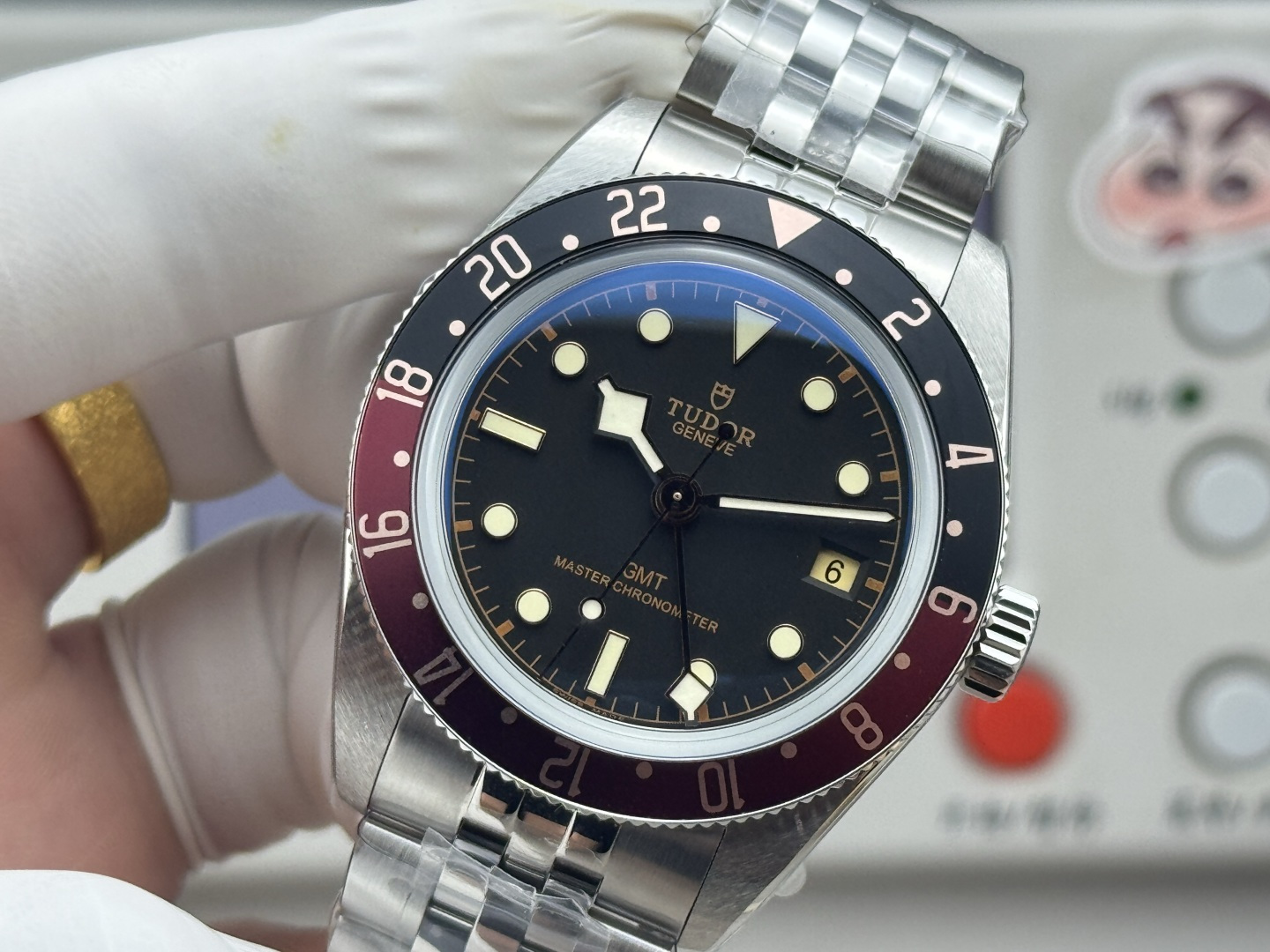 Tudor GMT-Master Gold Tone Watch view 5