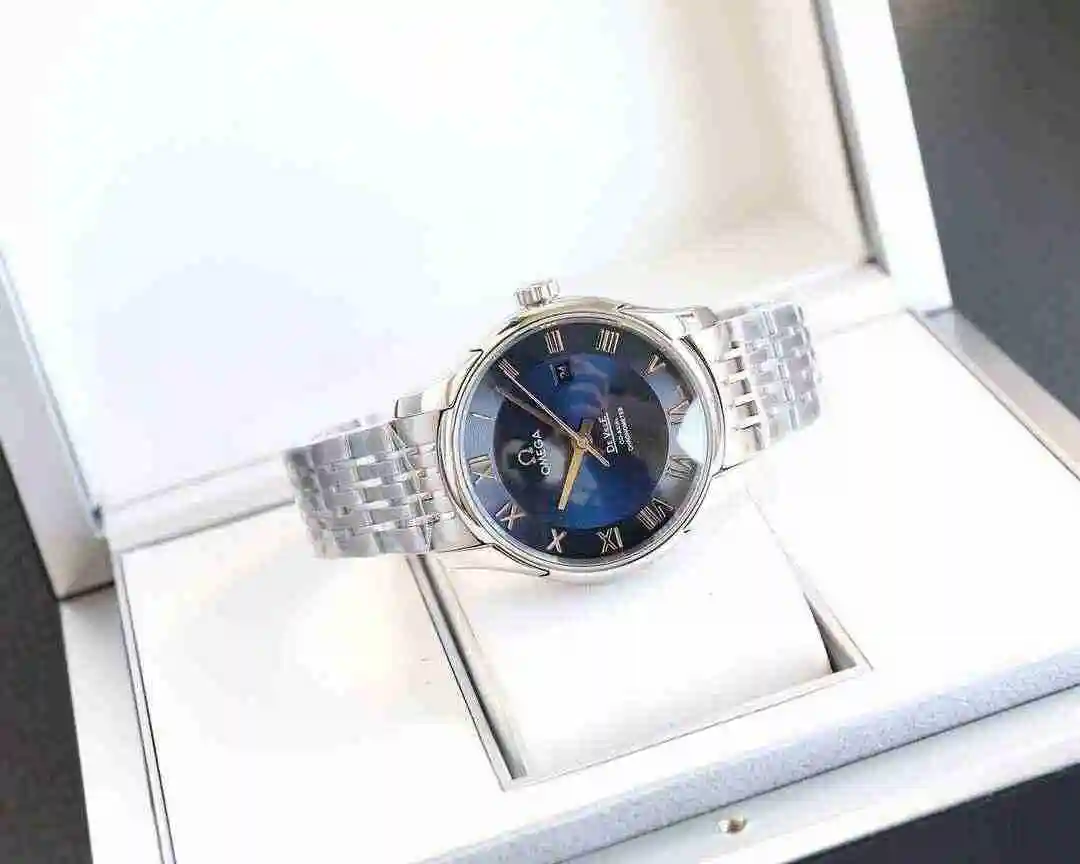 General Watches Omega Watch Men's Watch Paired with Original Fully Automatic Mechanical Movement Top Grade 316 Precision Steel Case with Mineral Super Strong Mirror Diameter 40mm KK05800 3 view 6