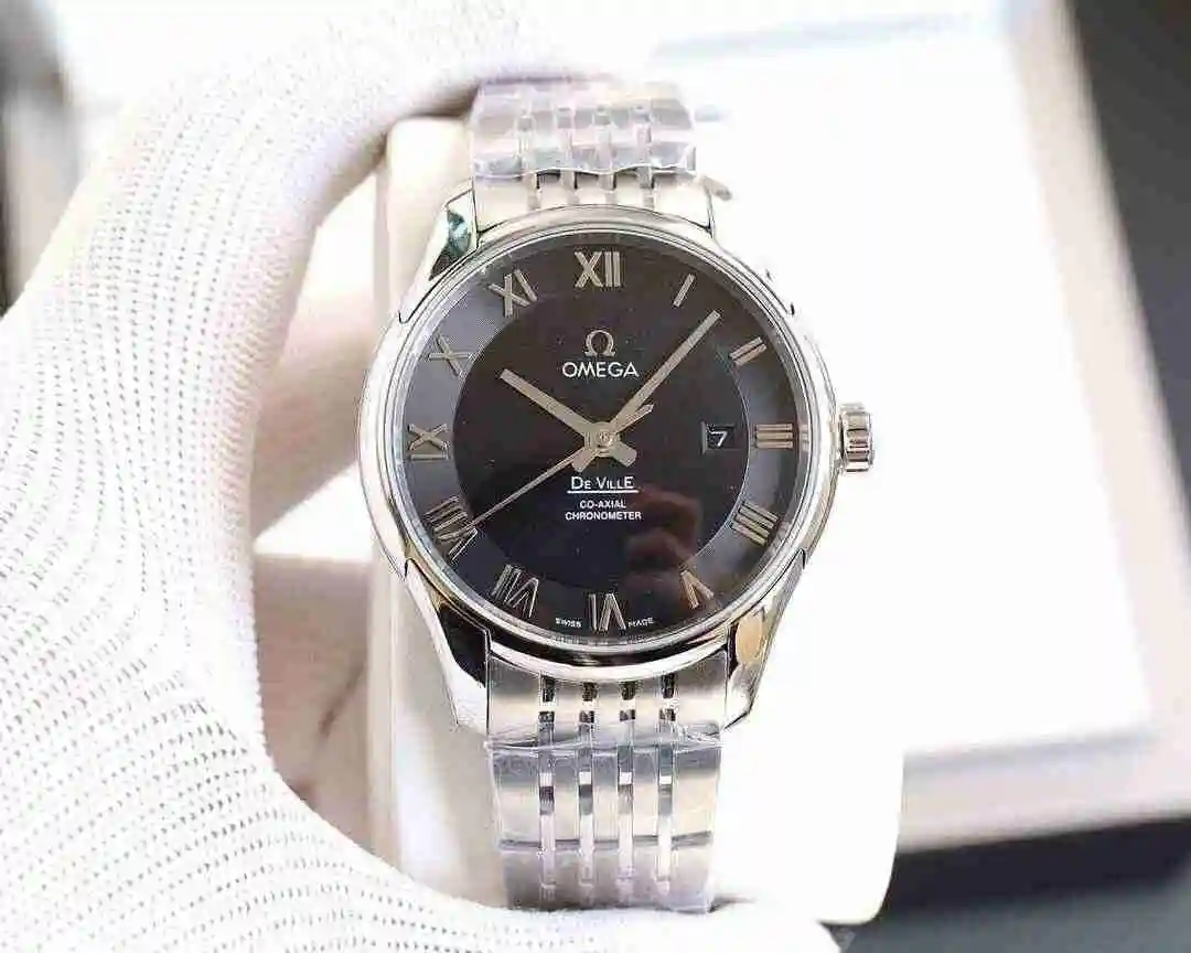General Watches Omega Watch Men's Watch Paired with Original Fully Automatic Mechanical Movement Top Grade 316 Precision Steel Case with Mineral Super Strong Mirror Diameter 40mm KK05800 3 view 8