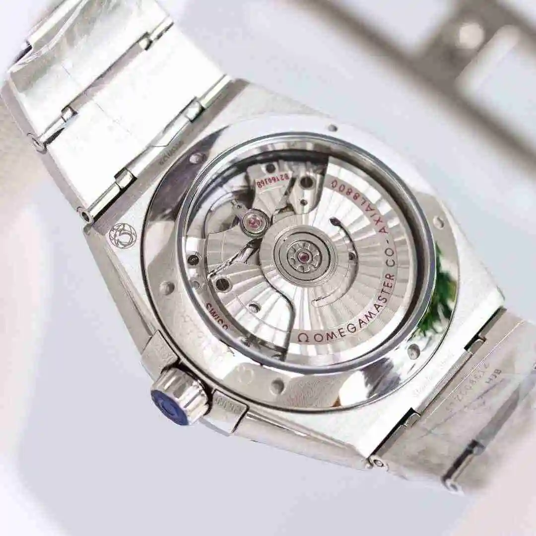 General Watches Omega Watch Men's Watch Paired with Original Fully Automatic Mechanical Movement Top Grade 316 Precision Steel Case with Mineral Super Strong Mirror Diameter 38mm kk016500 view 3