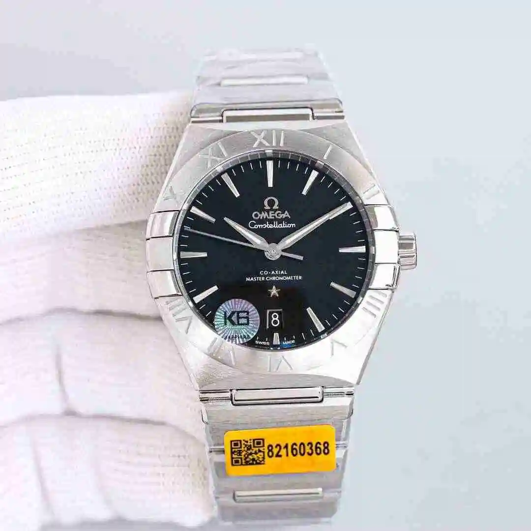 General Watches Omega Watch Men's Watch Paired with Original Fully Automatic Mechanical Movement Top Grade 316 Precision Steel Case with Mineral Super Strong Mirror Diameter 38mm kk016500 view 5