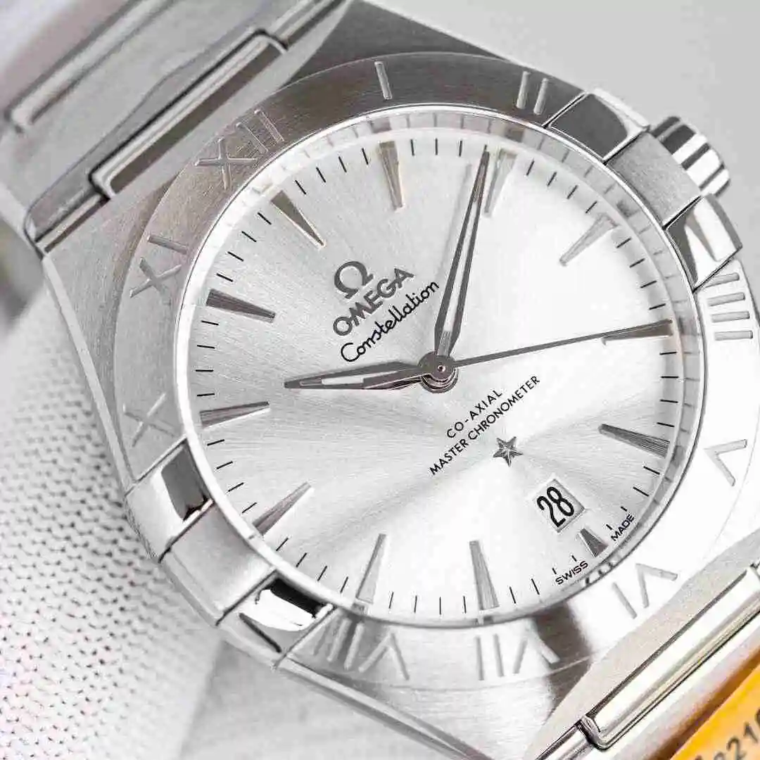 General Watches Omega Watch Men's Watch Paired with Original Fully Automatic Mechanical Movement Top Grade 316 Precision Steel Case with Mineral Super Strong Mirror Diameter 38mm kk016500 view 8