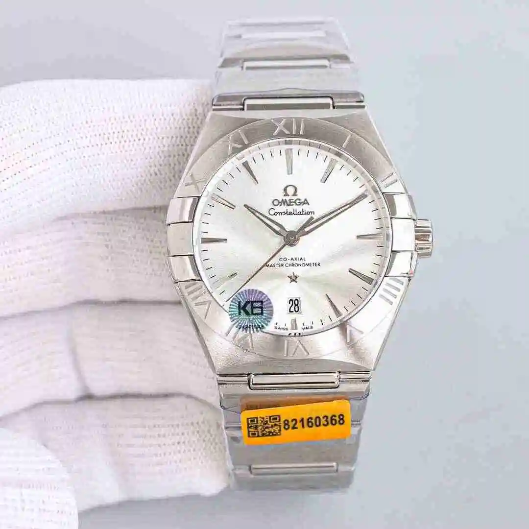 General Watches Omega Watch Men's Watch Paired with Original Fully Automatic Mechanical Movement Top Grade 316 Precision Steel Case with Mineral Super Strong Mirror Diameter 38mm kk016500 view 9