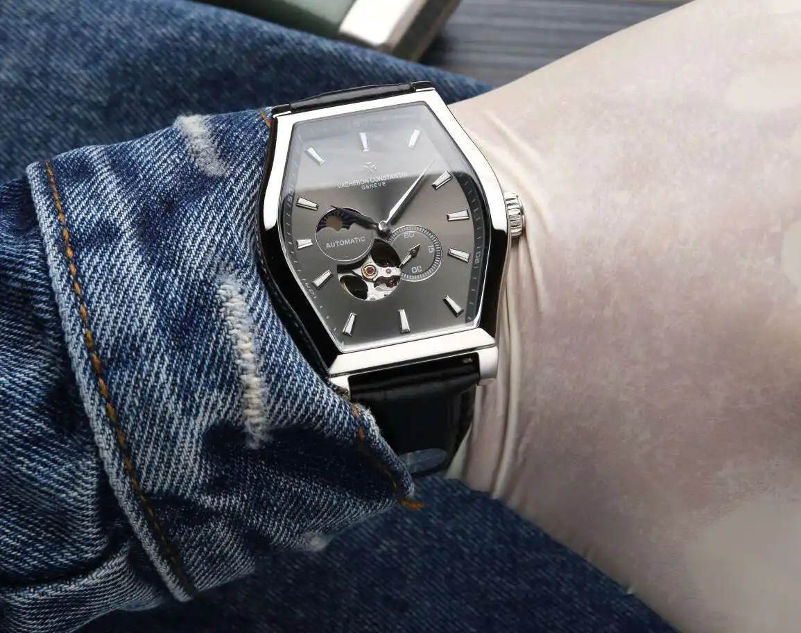 General Watches Vacheron Constantin Jiangshi@Denton Watch Men's watch with original fully automatic mechanical movement, top 316 stainless steel case and strap, mineral super mirror, diameter 40mm KK06850 view 6