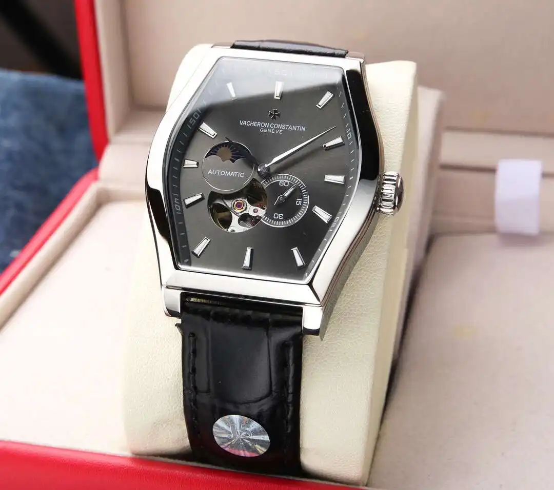 General Watches Vacheron Constantin Jiangshi@Denton Watch Men's watch with original fully automatic mechanical movement, top 316 stainless steel case and strap, mineral super mirror, diameter 40mm KK06850 view 9