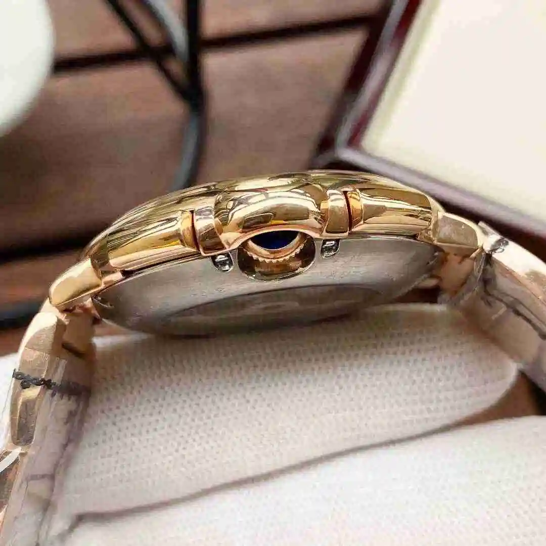 General Watches Cartier Watch Men's Watch Paired with Original Fully Automatic Mechanical Movement Top Grade 316 Precision Steel Case with Mineral Super Strong Mirror Diameter 44mm KK05450 view 4