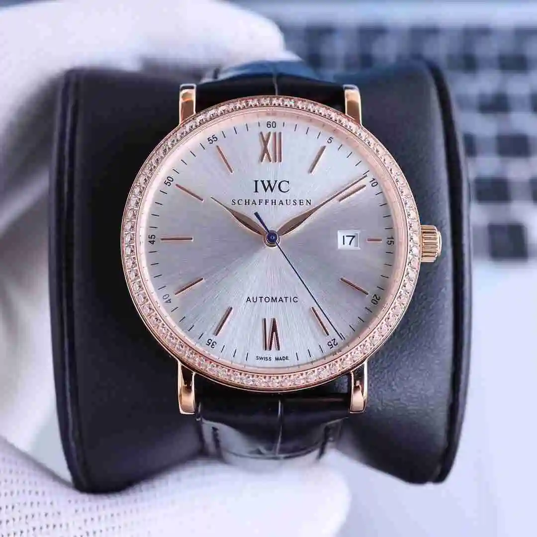 General Watches IWC Wanguo Watch Men's Watch Paired with Original Fully Automatic Mechanical Movement Top Grade 316 Precision Steel Case with Mineral Super Strong Mirror Diameter 40cm KK05250 view 8