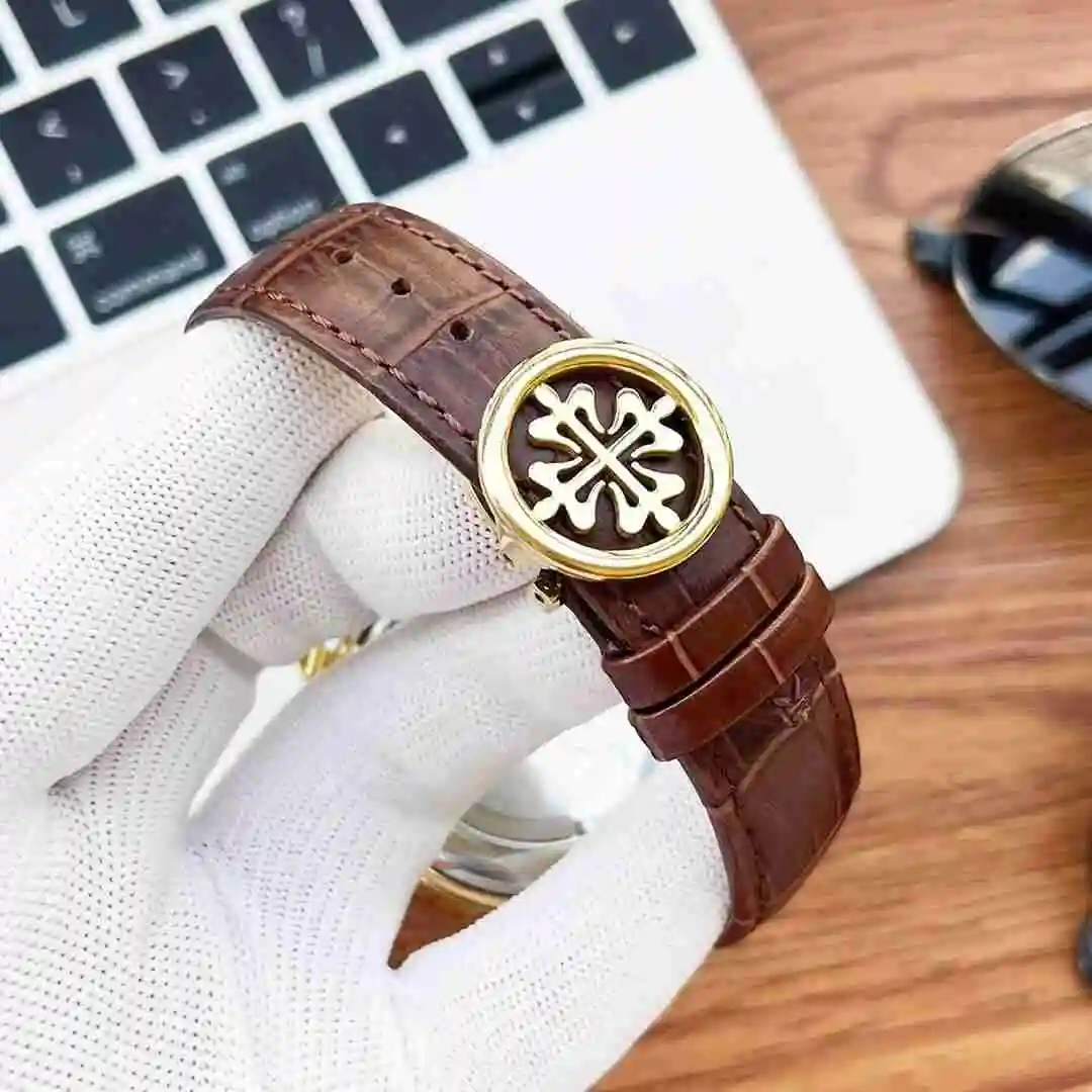 General Watches Patek Philippe Watch Men's Watch Paired with Original Fully Automatic Mechanical Movement Top Grade 316 Precision Steel Case Case with Mineral Super Strong Mirror Diameter 43mm KK05150 view 3