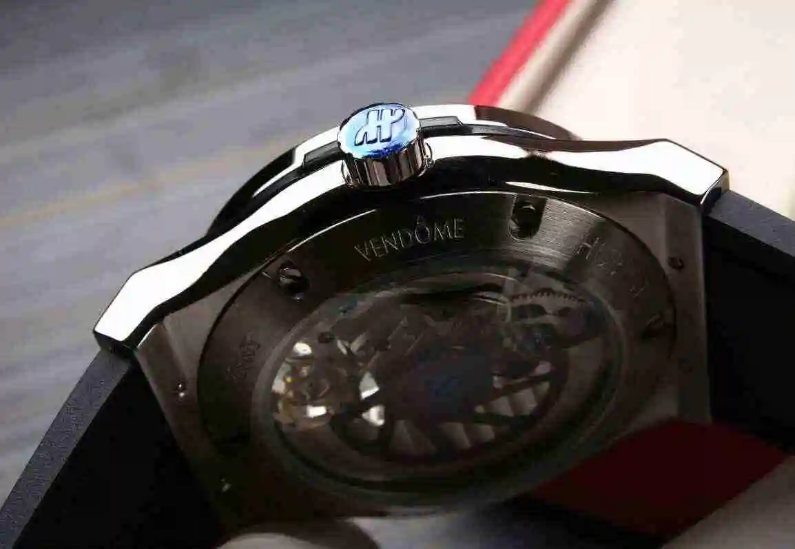 General Watches Hublot Yubo Watch Men's Watch Paired with Original Fully Automatic Mechanical Movement, Top Grade 316 Precision Steel Case with Mineral Super Strong Mirror Diameter 44mm kk07500 view 4