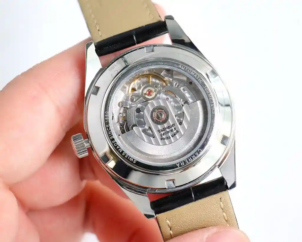 General Watches Tiger @ Tag Heuer men's watch with original fully automatic mechanical movement top 316 stainless steel case strap mineral super mirror diameter 40mm KK09800 1 view 3