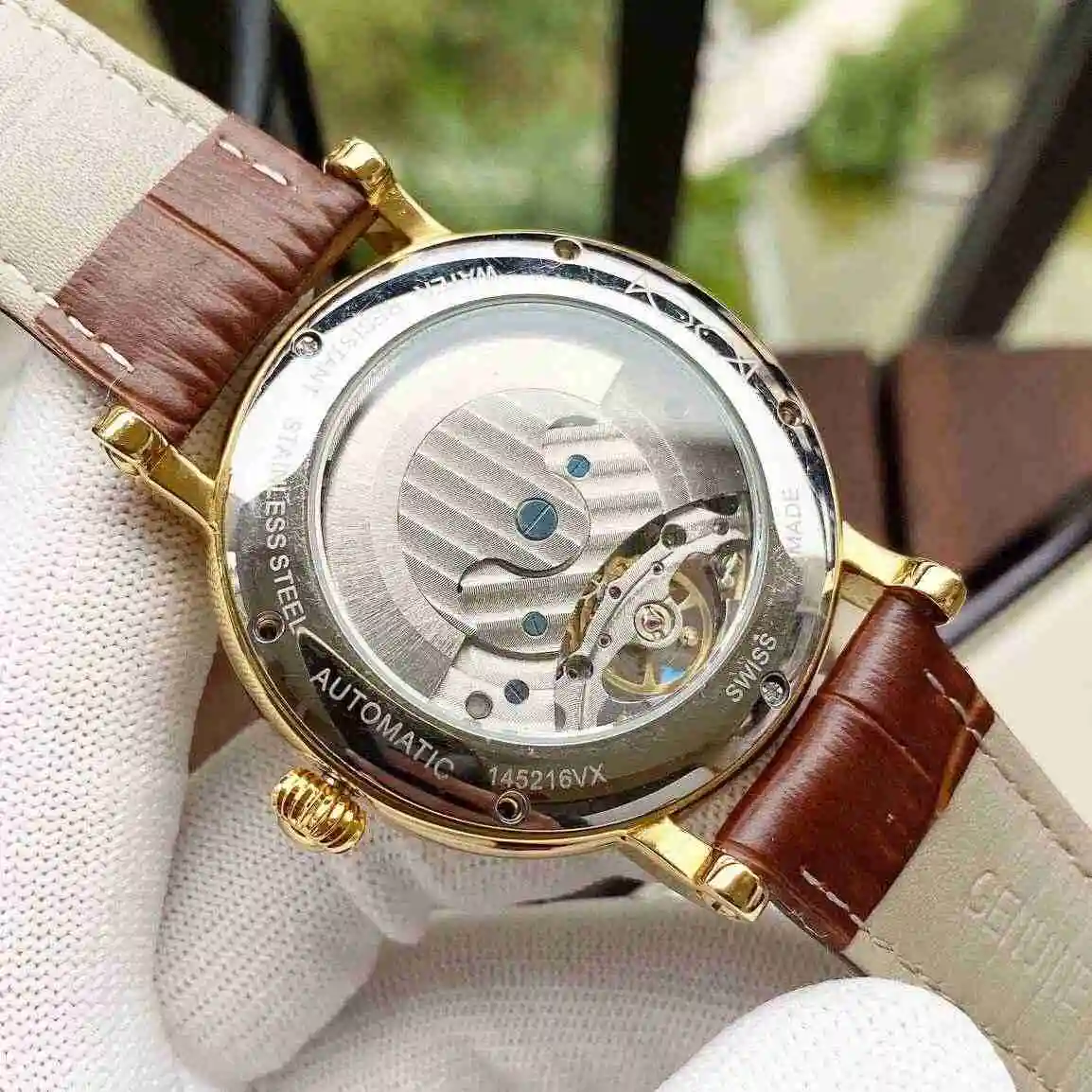 General Watches Omega Watch Men's Watch Paired with Original Fully Automatic Mechanical Movement Top Grade 316 Precision Steel Case with Mineral Super Strong Mirror Diameter 42mm KK04850 view 2