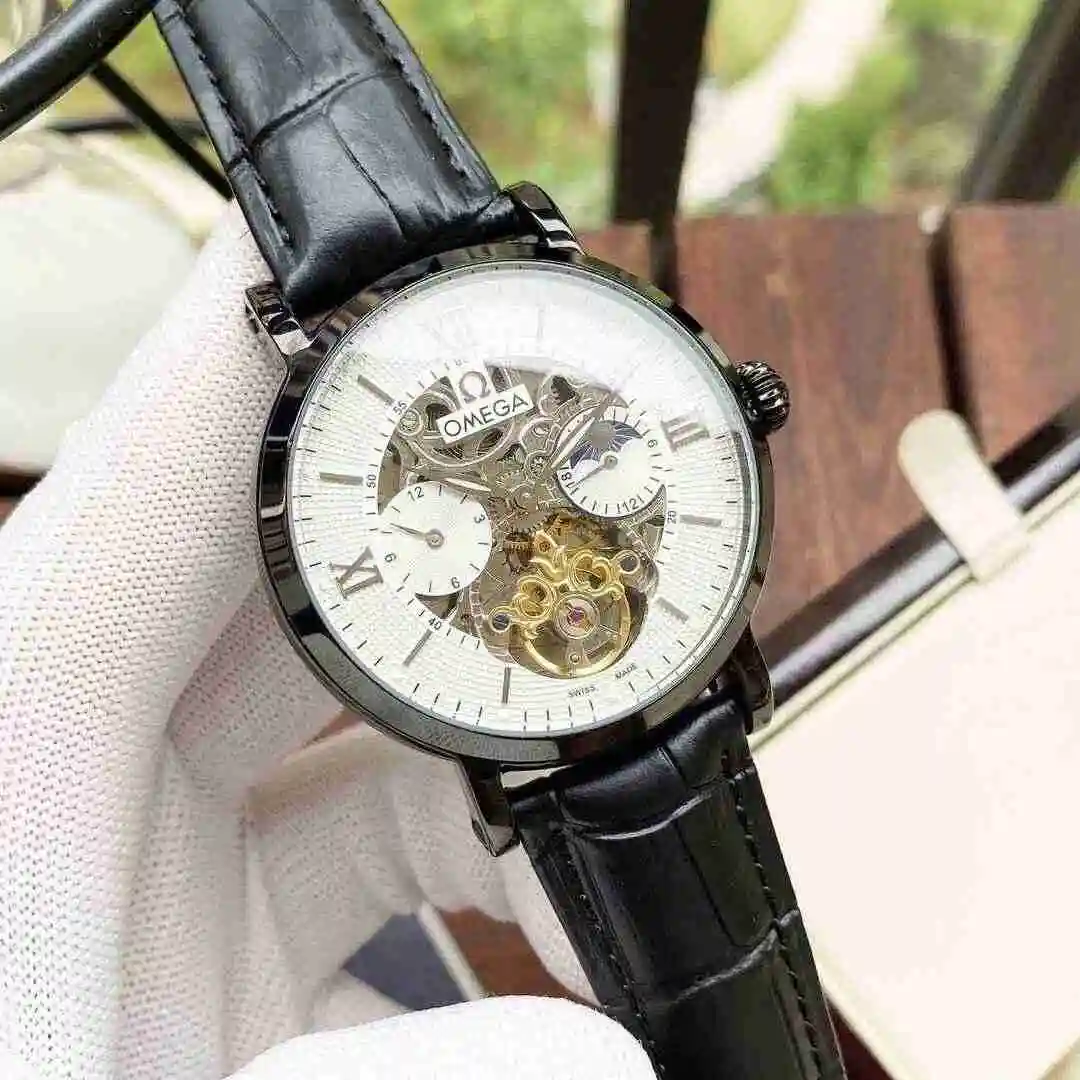 General Watches Omega Watch Men's Watch Paired with Original Fully Automatic Mechanical Movement Top Grade 316 Precision Steel Case with Mineral Super Strong Mirror Diameter 42mm KK04850 view 8