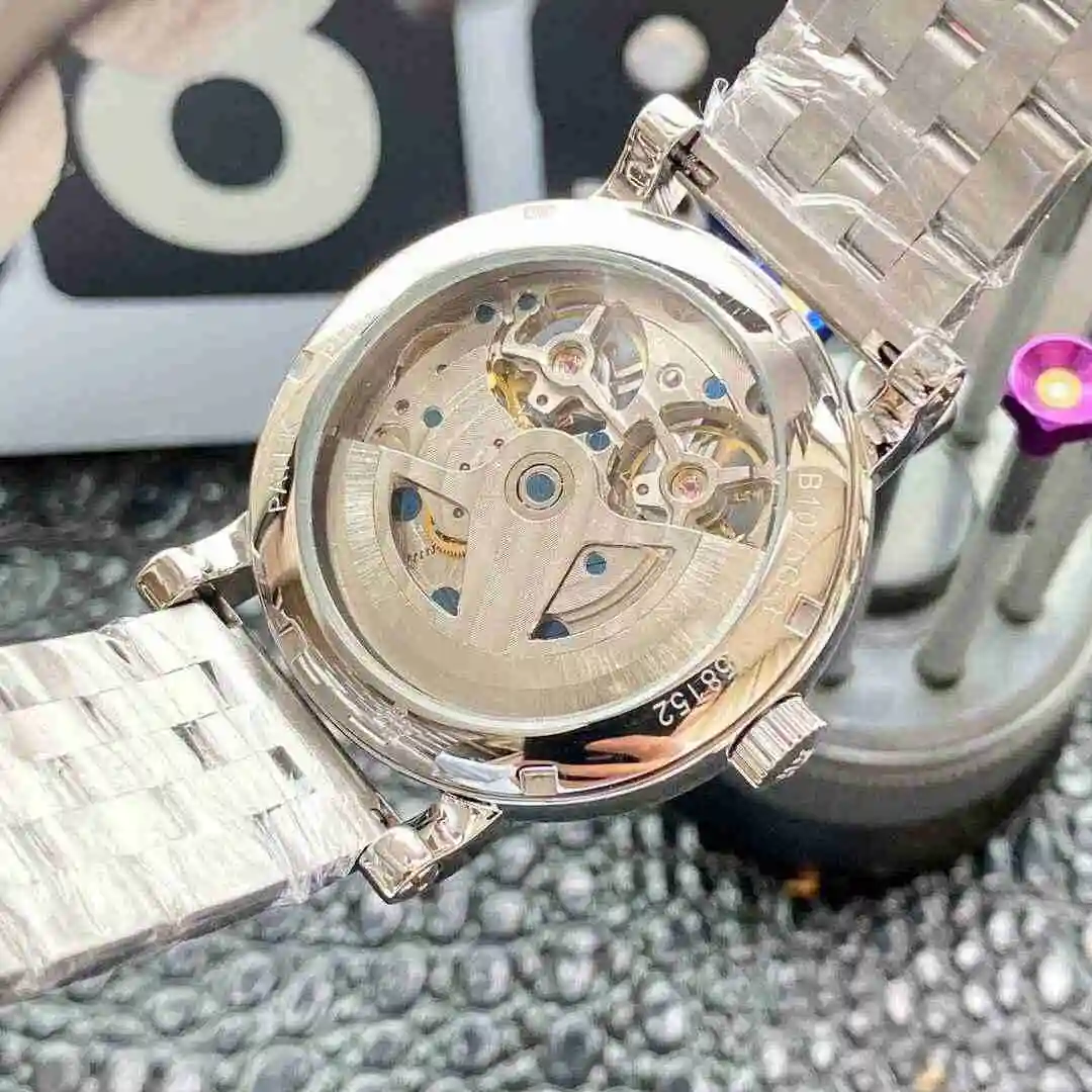 General Watches Patek Philippe Watch Men's Watch Paired with Original Fully Automatic Mechanical Movement Top Grade 316 Precision Steel Case Case with Mineral Super Strong Mirror Diameter 42mm KK06150 1 view 3