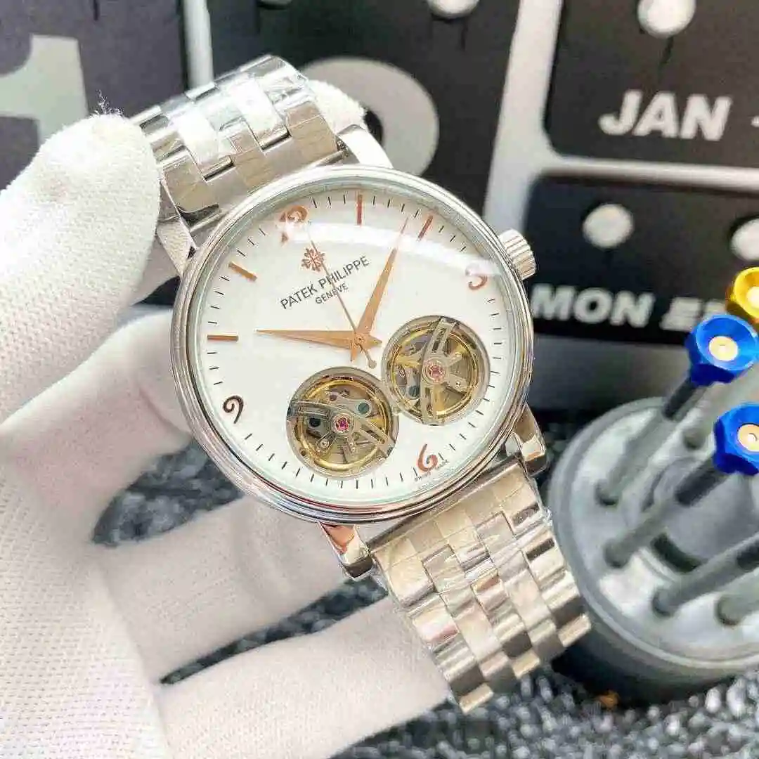General Watches Patek Philippe Watch Men's Watch Paired with Original Fully Automatic Mechanical Movement Top Grade 316 Precision Steel Case Case with Mineral Super Strong Mirror Diameter 42mm KK06150 1 view 5