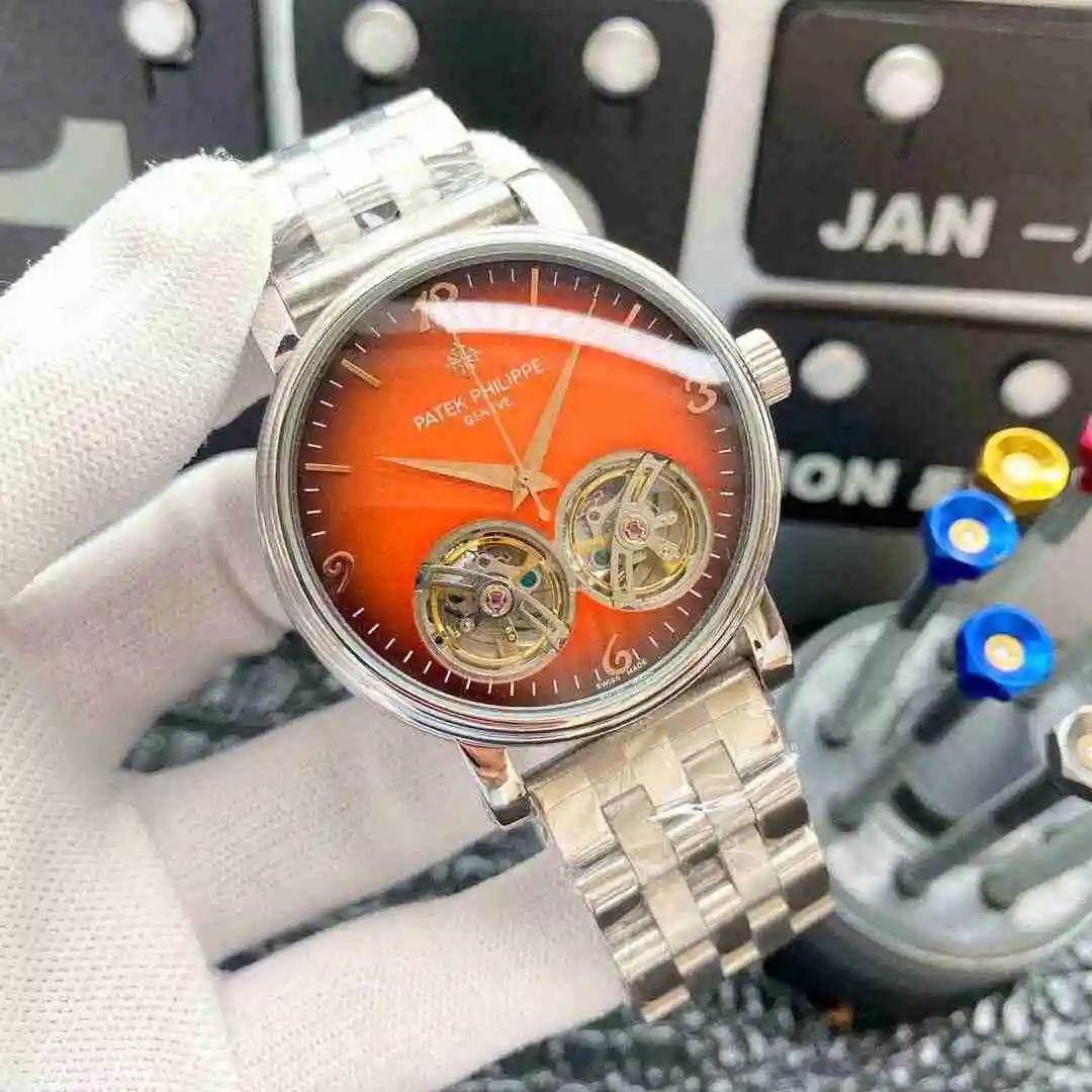 General Watches Patek Philippe Watch Men's Watch Paired with Original Fully Automatic Mechanical Movement Top Grade 316 Precision Steel Case Case with Mineral Super Strong Mirror Diameter 42mm KK06150 1 view 6