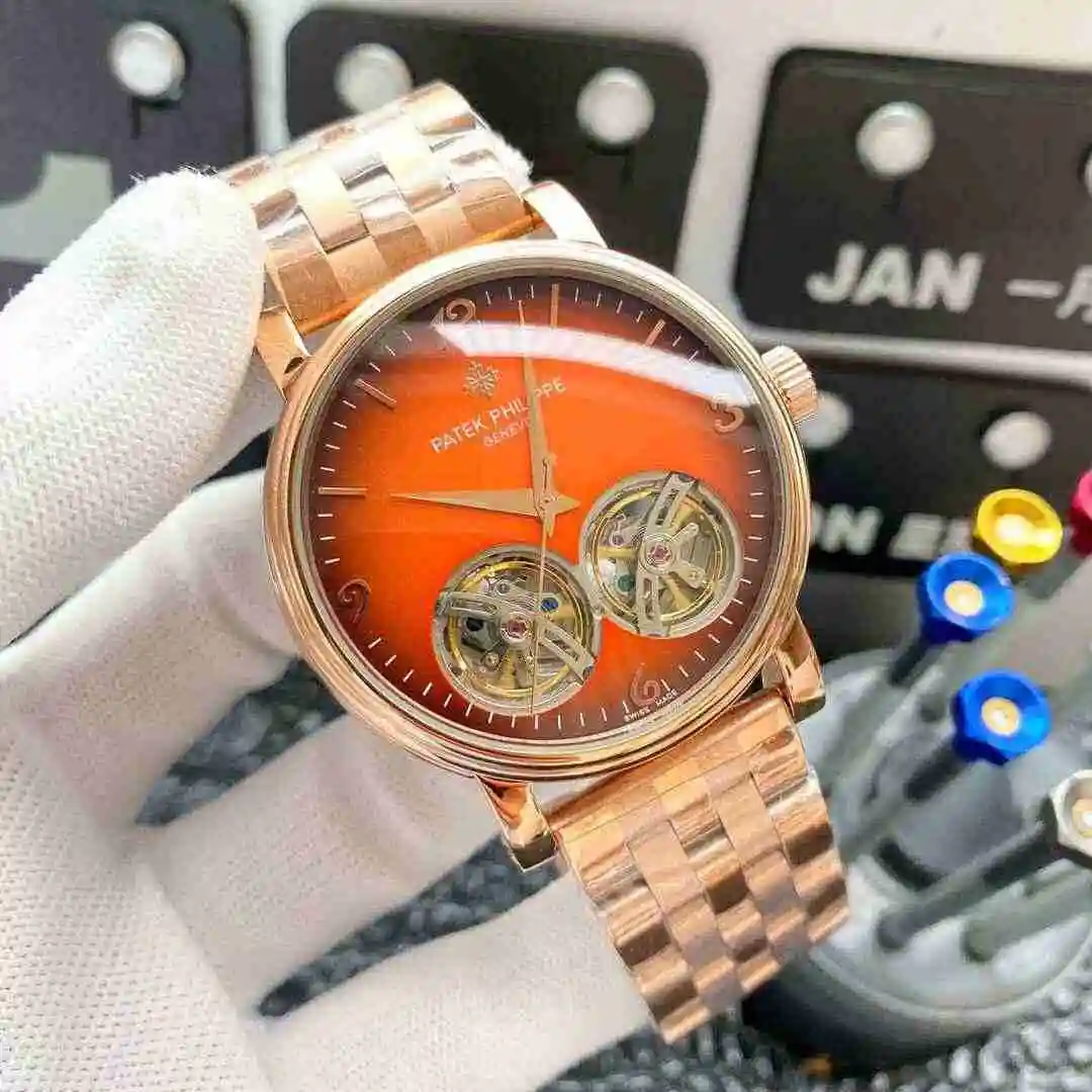 General Watches Patek Philippe Watch Men's Watch Paired with Original Fully Automatic Mechanical Movement Top Grade 316 Precision Steel Case Case with Mineral Super Strong Mirror Diameter 42mm KK06150 1 view 8