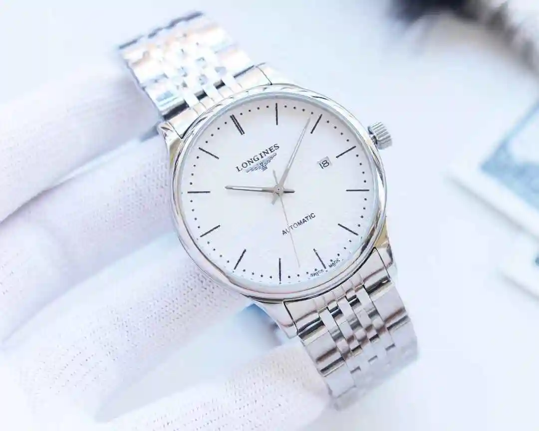 General Watches Longines Watch Men's Watch Paired with Original Fully Automatic Mechanical Movement Top Grade 316 Precision Steel Case with Mineral Super Strong Mirror Diameter 42mm KK03650 3 view 8
