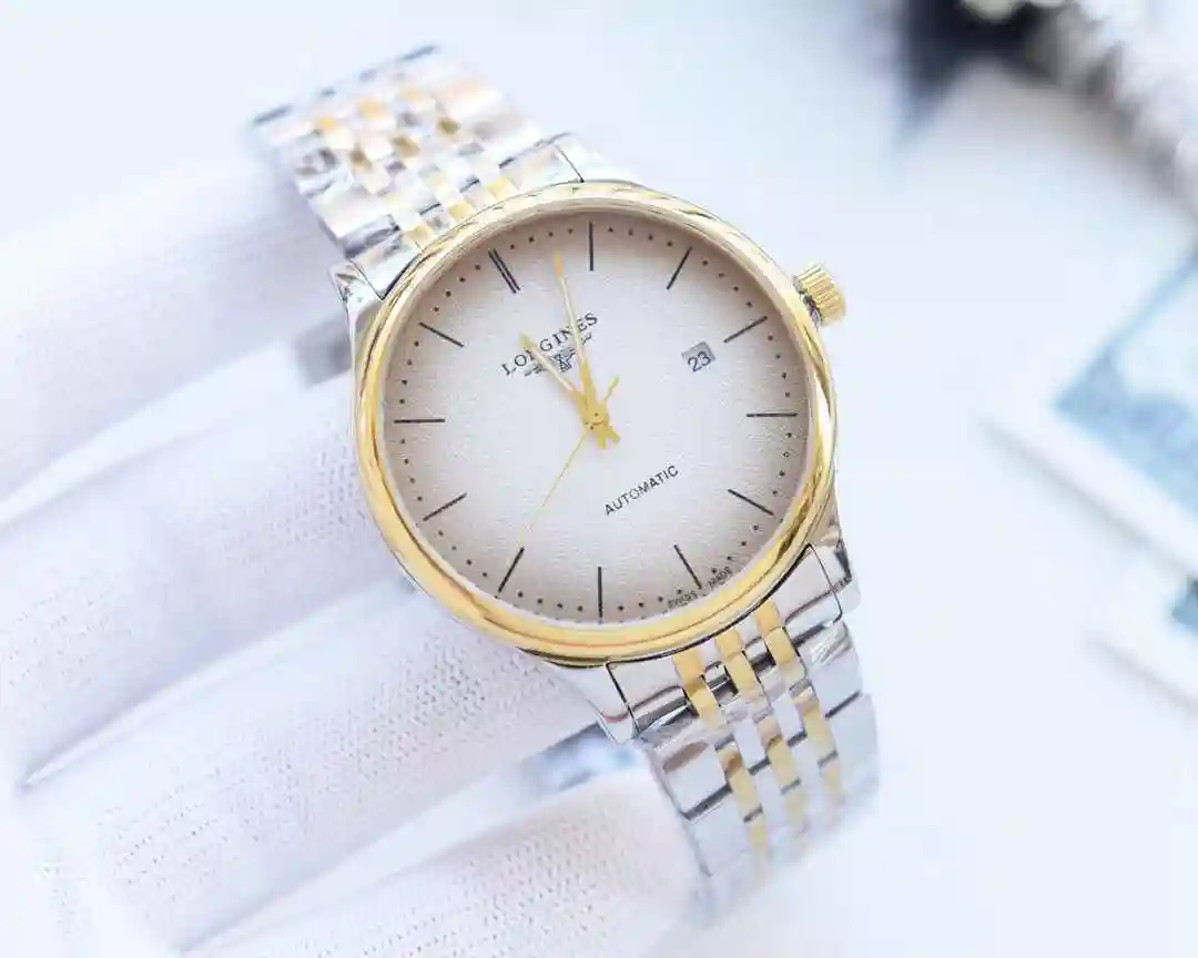 General Watches Longines Watch Men's Watch Paired with Original Fully Automatic Mechanical Movement Top Grade 316 Precision Steel Case with Mineral Super Strong Mirror Diameter 42mm KK03650 3 view 9
